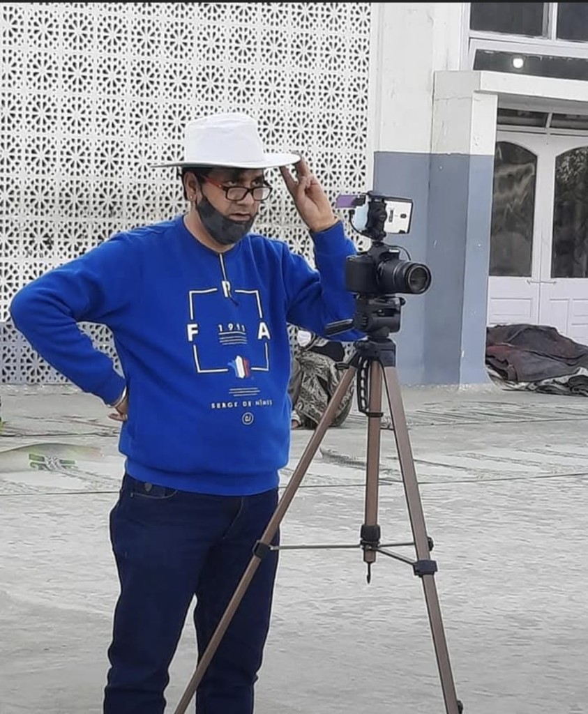On location music video production